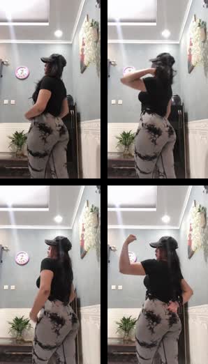 Tante mamah muda hot hobby gym