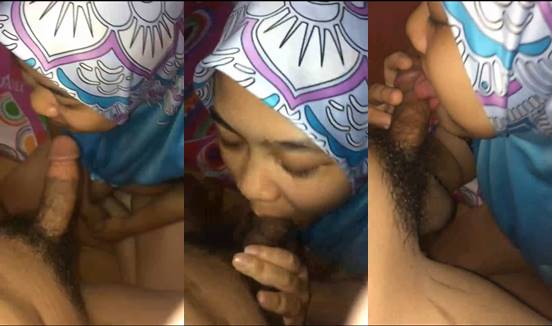 Bokeb hijab sange doyan telan peju abg