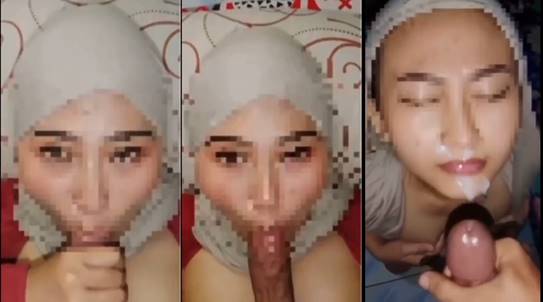 Bokep Muncrat Di Wajah Cantik Tante Jilbab