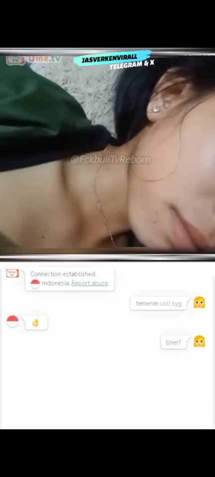 Telegram @jasverkenvirall – Ome TV Koleksi Tobrut (12) – Bokep Indo Viral