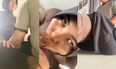Bokep Indo – Hijab Habis Jooging Disuruh Mampir Sama Tetangga