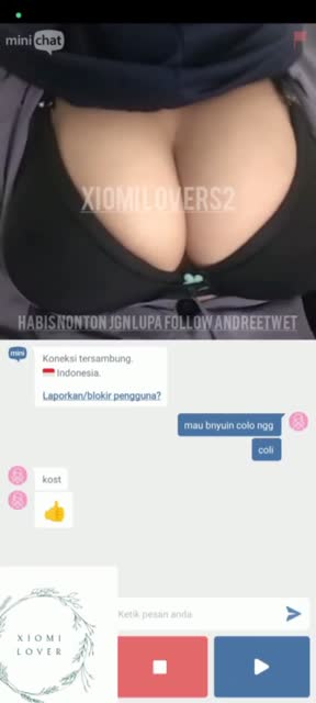 OmeTV Hijab T0brut Bulat Sempurna – Join Tele @lupabelum